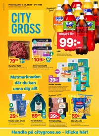 CITY GROSS reklamblad - T.o.m. måndag 26/10 2026