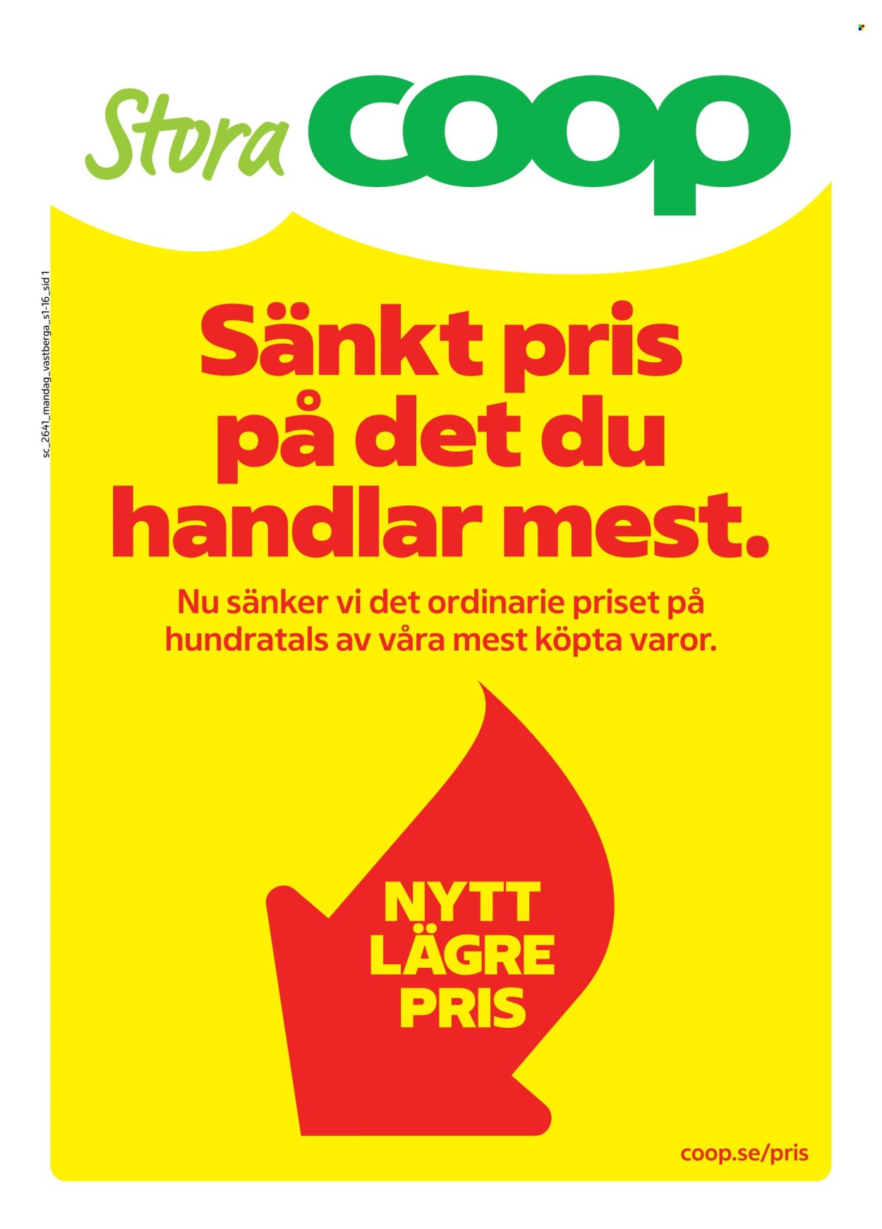 STORA COOP reklamblad - T.o.m. måndag 05/10 2026