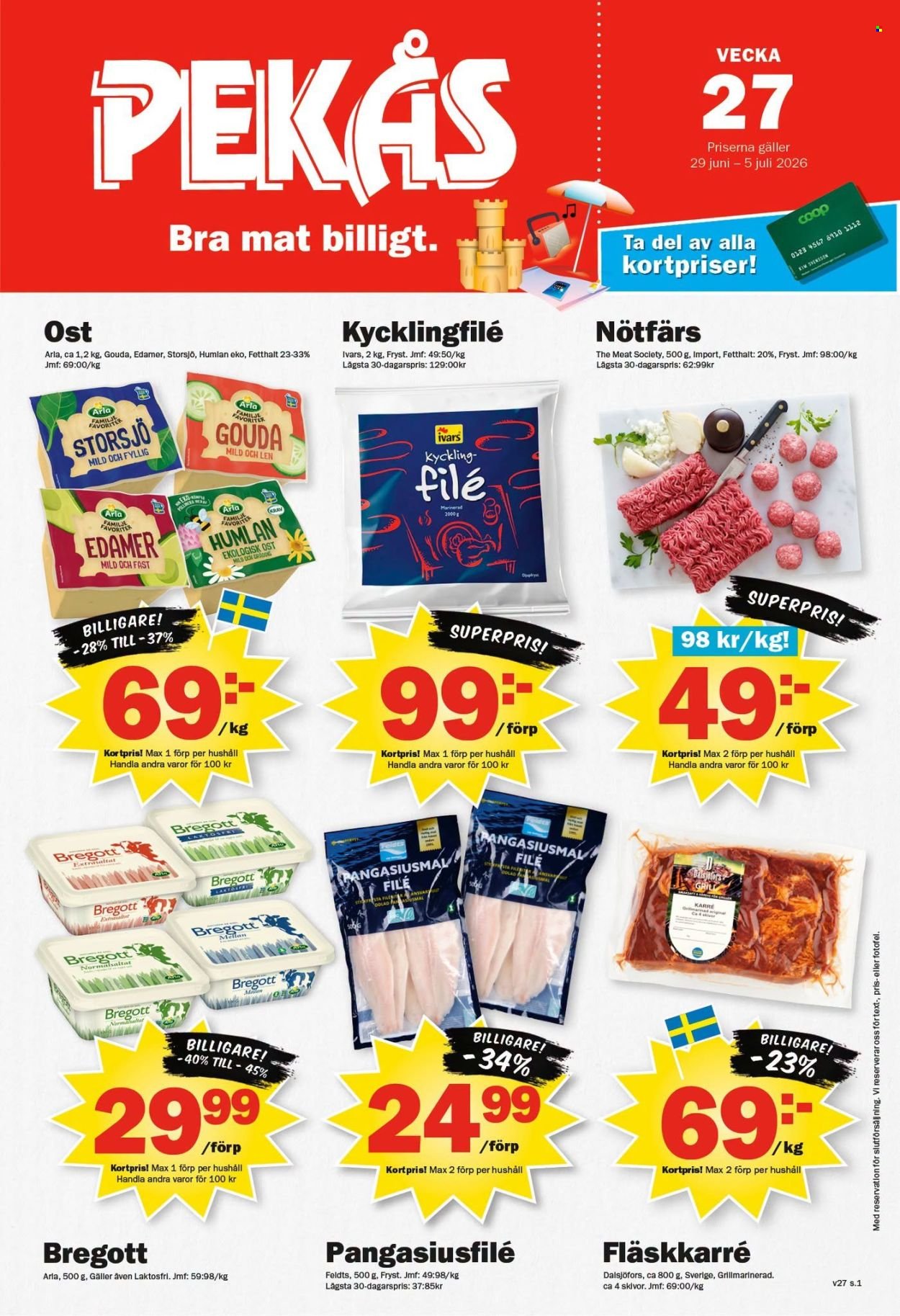PEKÅS reklamblad - T.o.m. måndag 29/06 2026