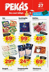 PEKÅS reklamblad - T.o.m. måndag 29/06 2026