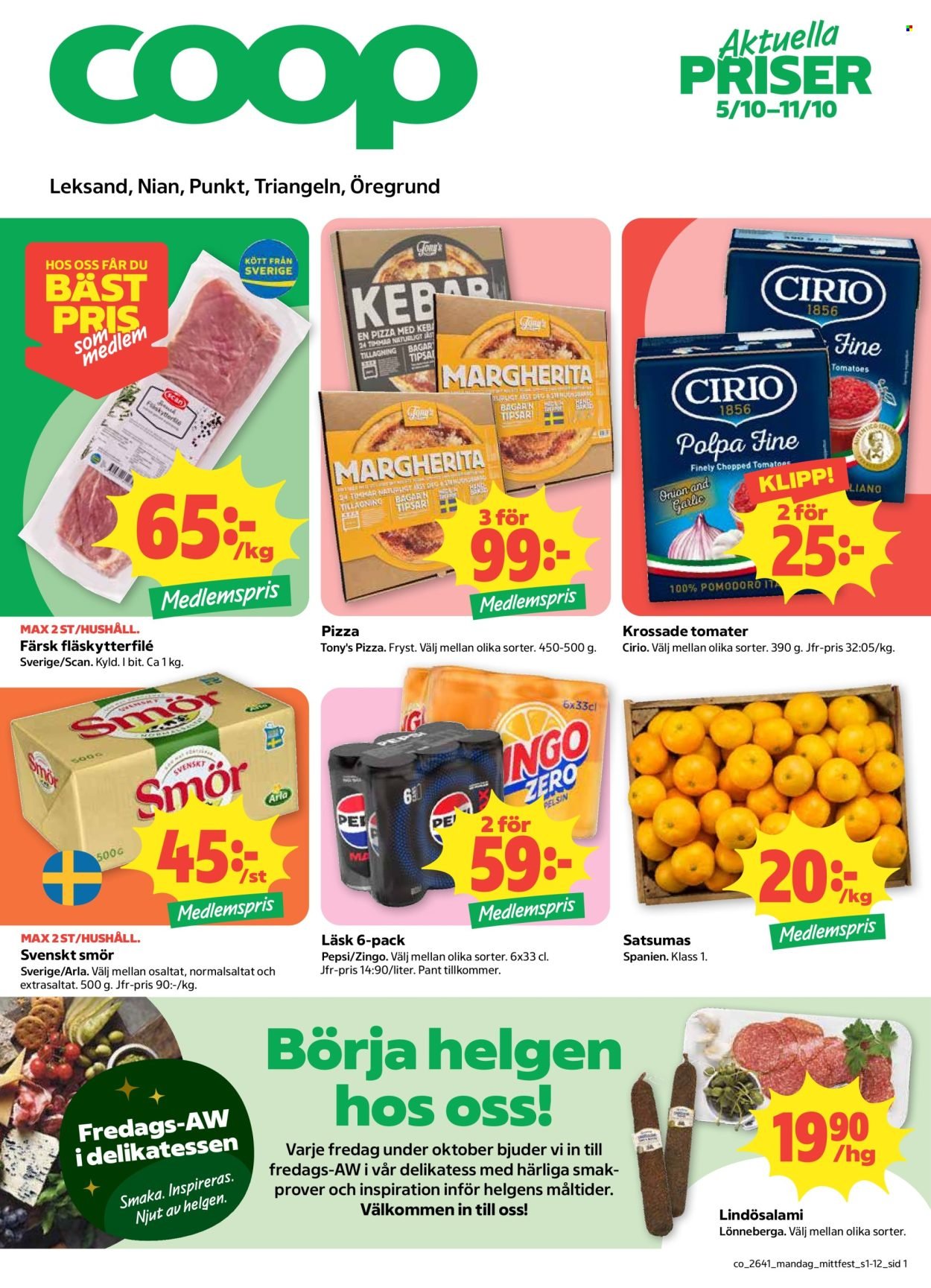 COOP reklamblad - T.o.m. måndag 05/10 2026