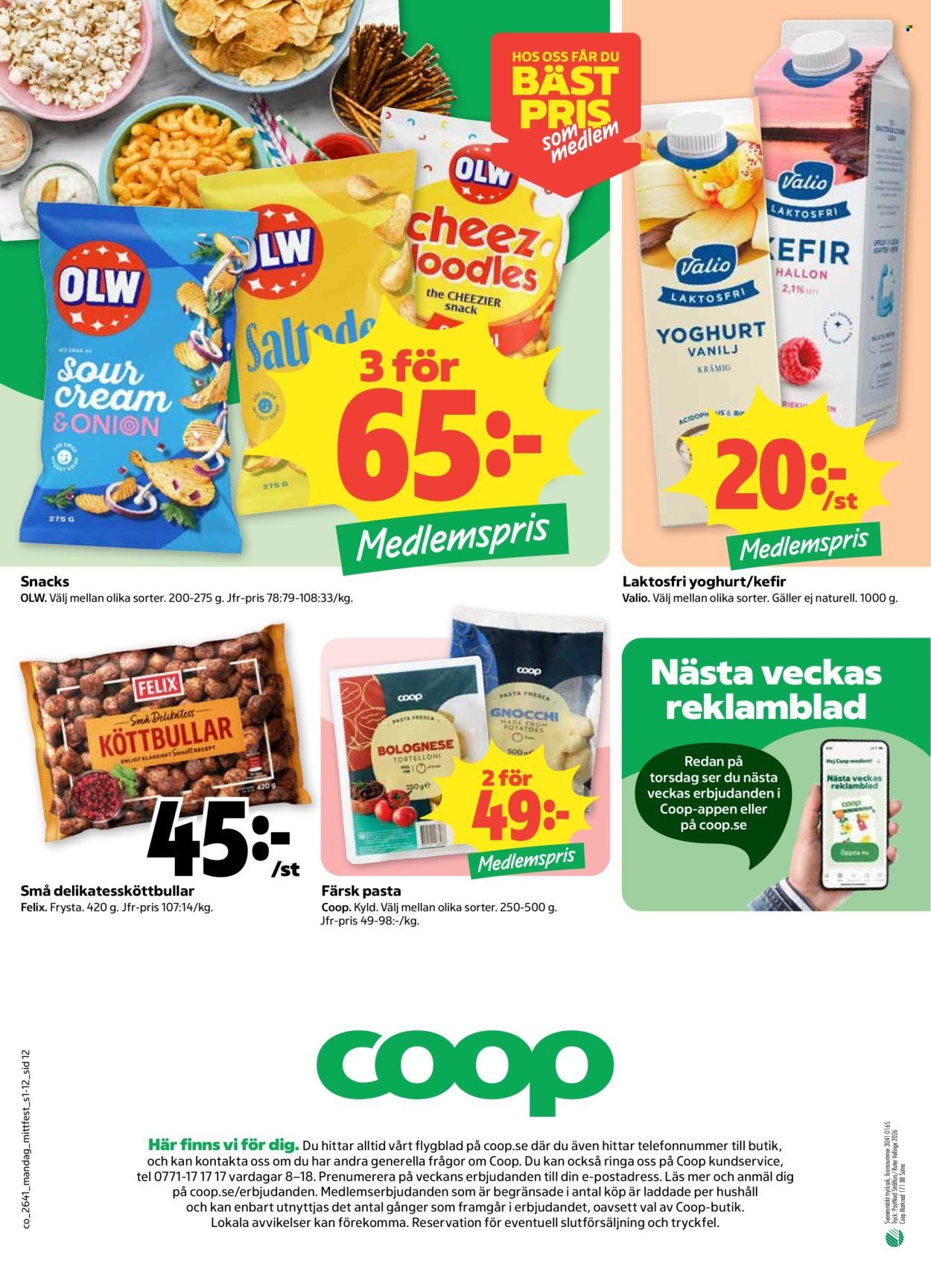 COOP reklamblad - T.o.m. måndag 05/10 2026