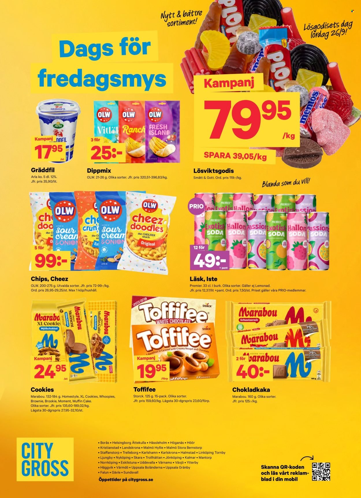 CITY GROSS reklamblad - T.o.m. måndag 21/09 2026