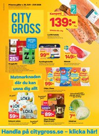 CITY GROSS reklamblad - T.o.m. måndag 21/09 2026