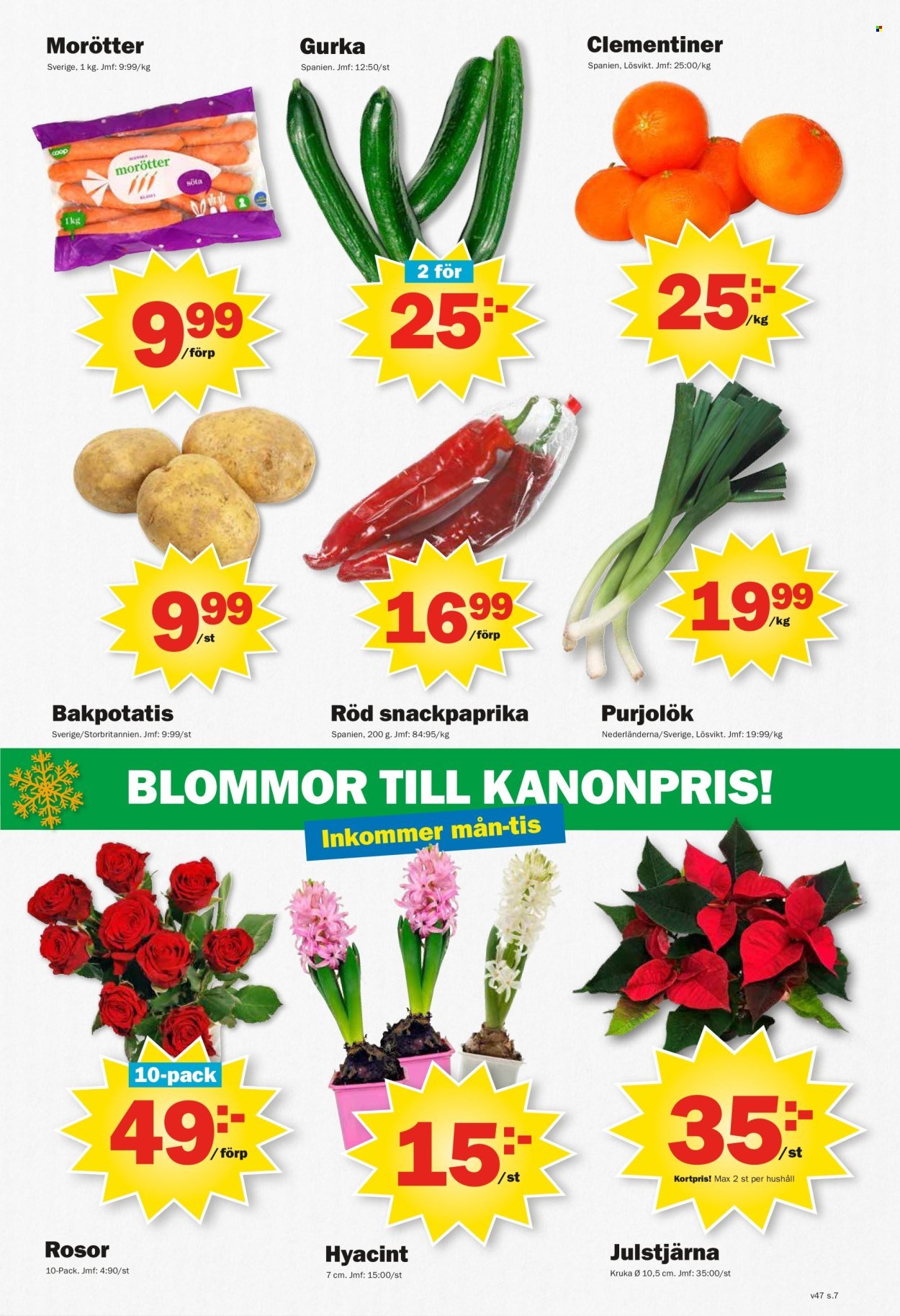 PEKÅS reklamblad - T.o.m. måndag 17/11 2025