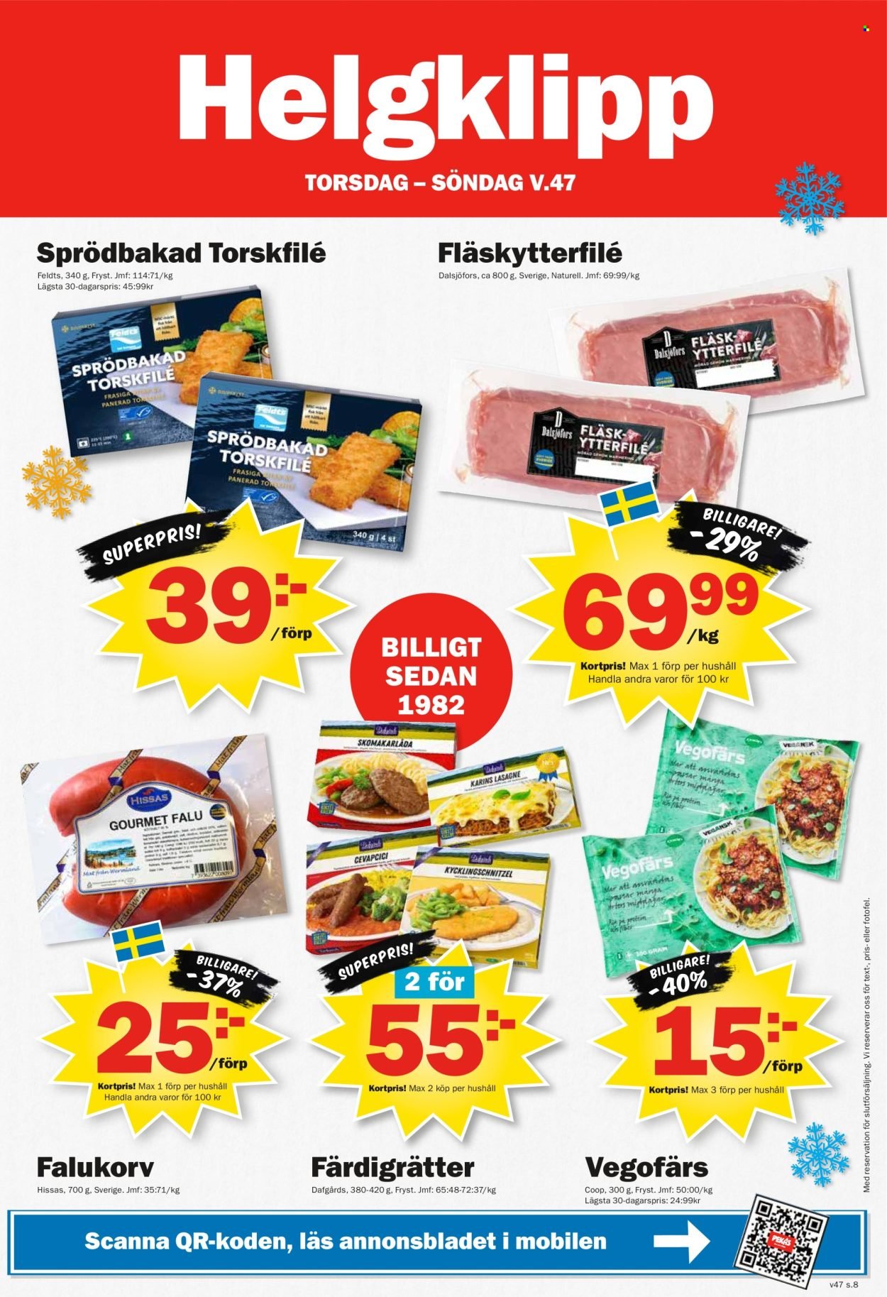 PEKÅS reklamblad - T.o.m. måndag 17/11 2025