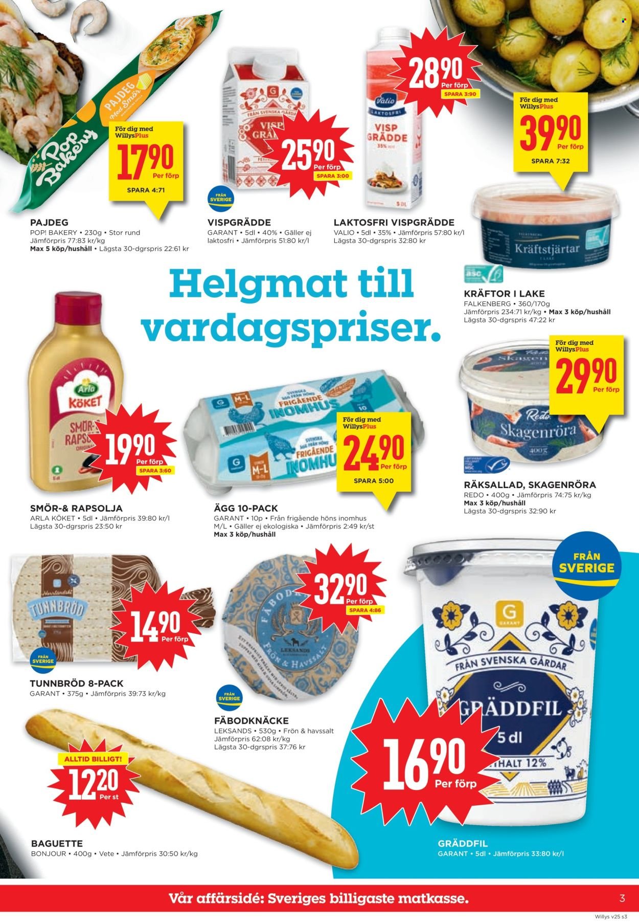 WILLYS reklamblad - T.o.m. måndag 15/06 2026