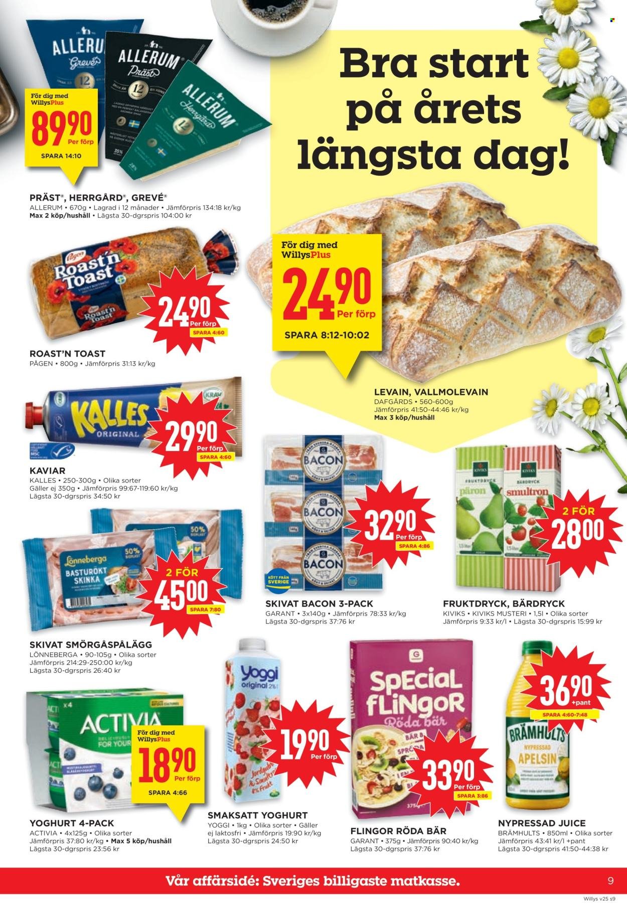 WILLYS reklamblad - T.o.m. måndag 15/06 2026