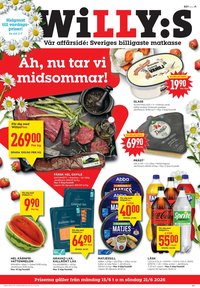 WILLYS reklamblad - T.o.m. måndag 15/06 2026