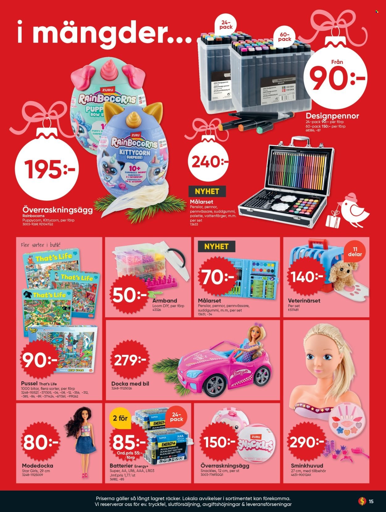 DOLLARSTORE reklamblad - T.o.m. måndag 01/12 2025