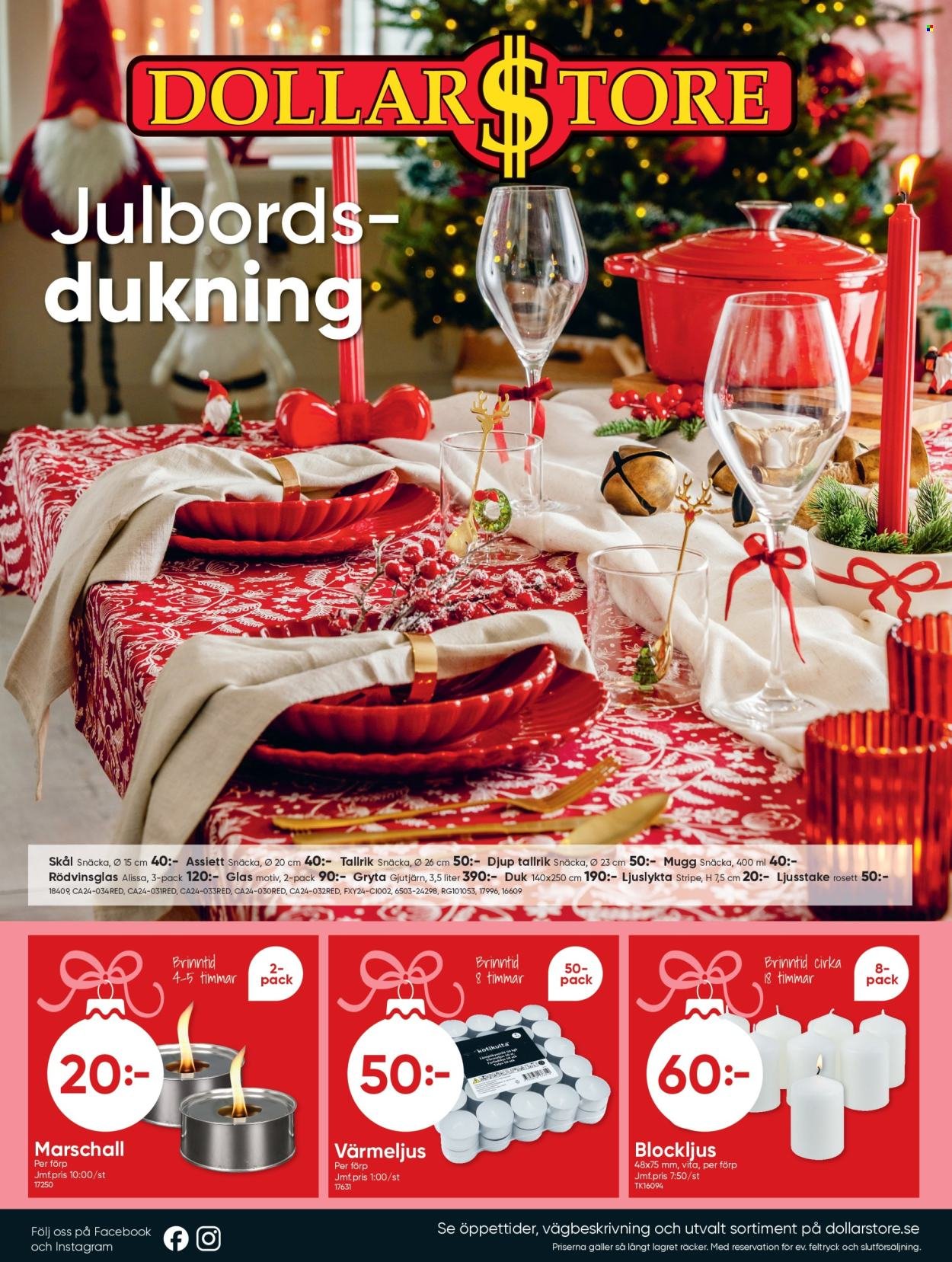 DOLLARSTORE reklamblad - T.o.m. måndag 01/12 2025