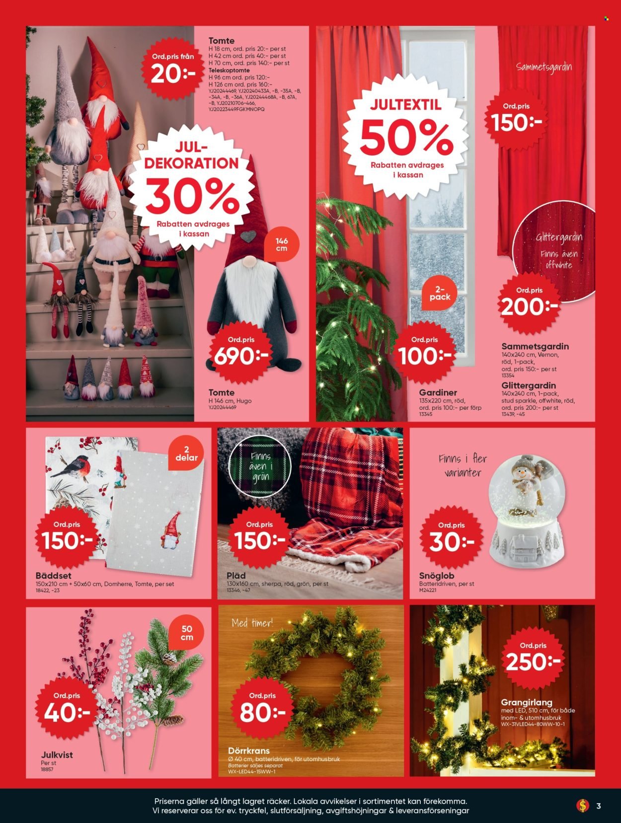 DOLLARSTORE reklamblad - T.o.m. måndag 01/12 2025
