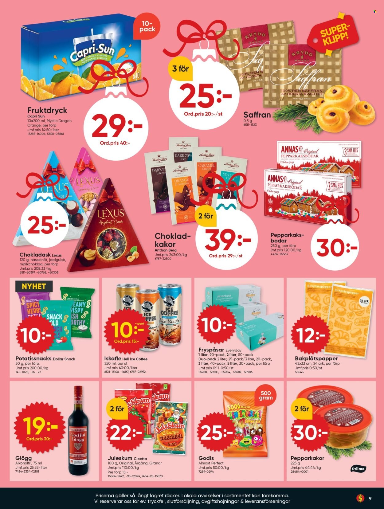 DOLLARSTORE reklamblad - T.o.m. måndag 01/12 2025