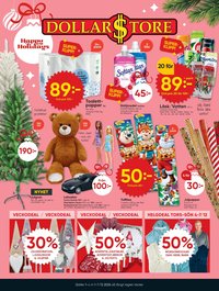 DOLLARSTORE reklamblad - T.o.m. måndag 01/12 2025