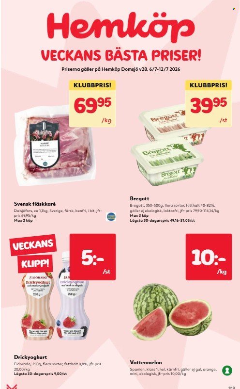 HEMKÖP reklamblad - T.o.m. måndag 06/07 2026