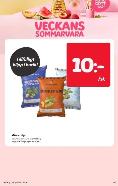 HEMKÖP reklamblad - T.o.m. måndag 06/07 2026