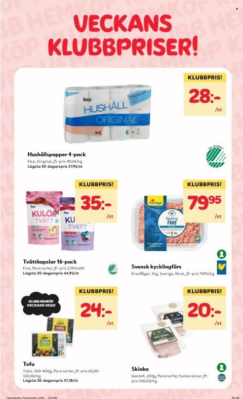 HEMKÖP reklamblad - T.o.m. måndag 06/07 2026