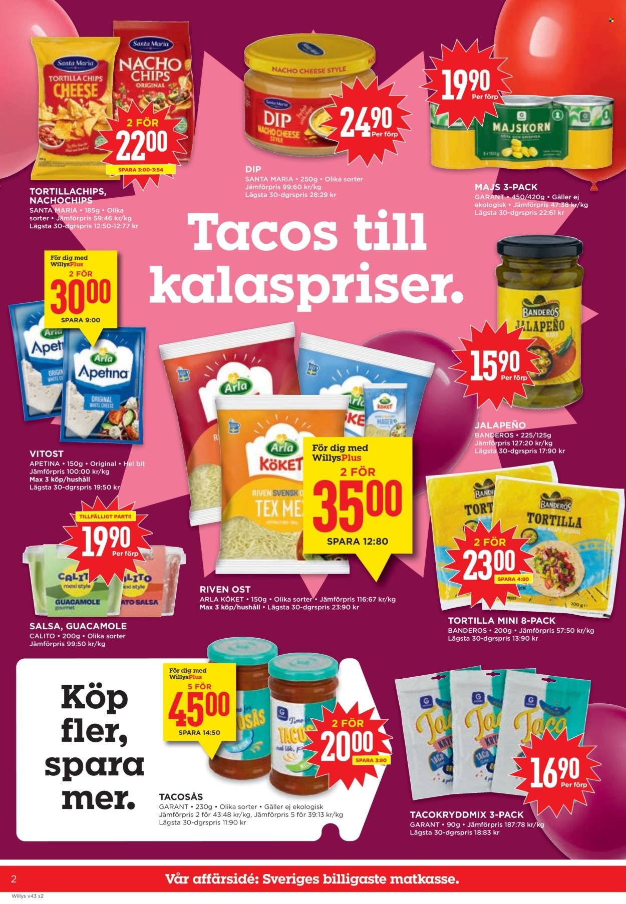 WILLYS reklamblad - T.o.m. måndag 19/10 2026