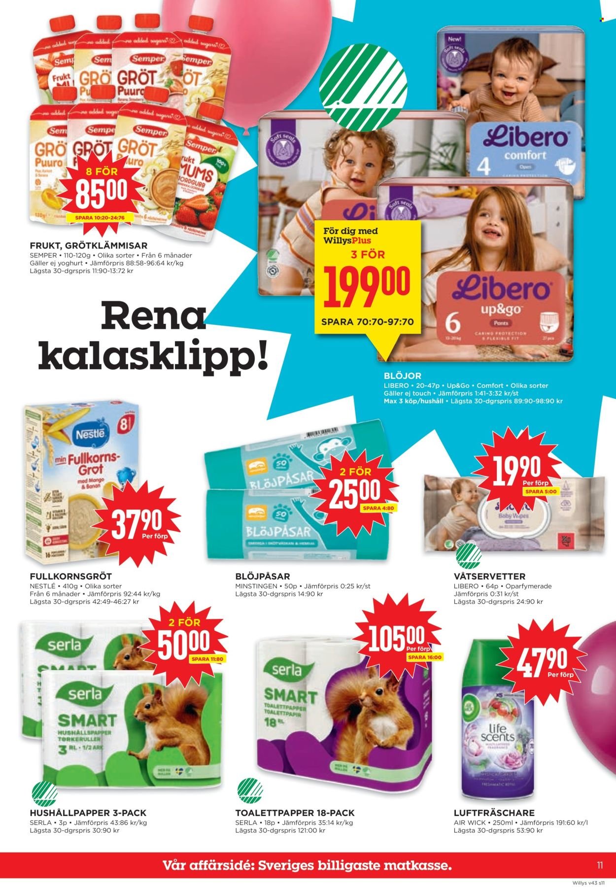 WILLYS reklamblad - T.o.m. måndag 19/10 2026