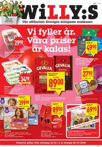 WILLYS reklamblad - T.o.m. måndag 19/10 2026
