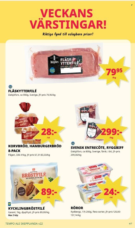 TEMPO reklamblad - T.o.m. måndag 25/05 2026