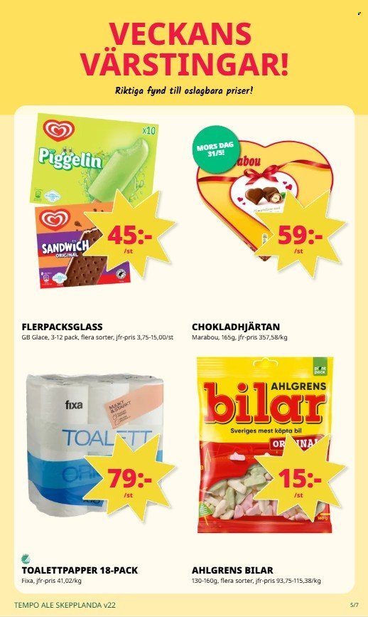 TEMPO reklamblad - T.o.m. måndag 25/05 2026