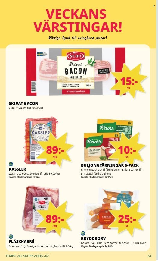 TEMPO reklamblad - T.o.m. måndag 05/01 2026