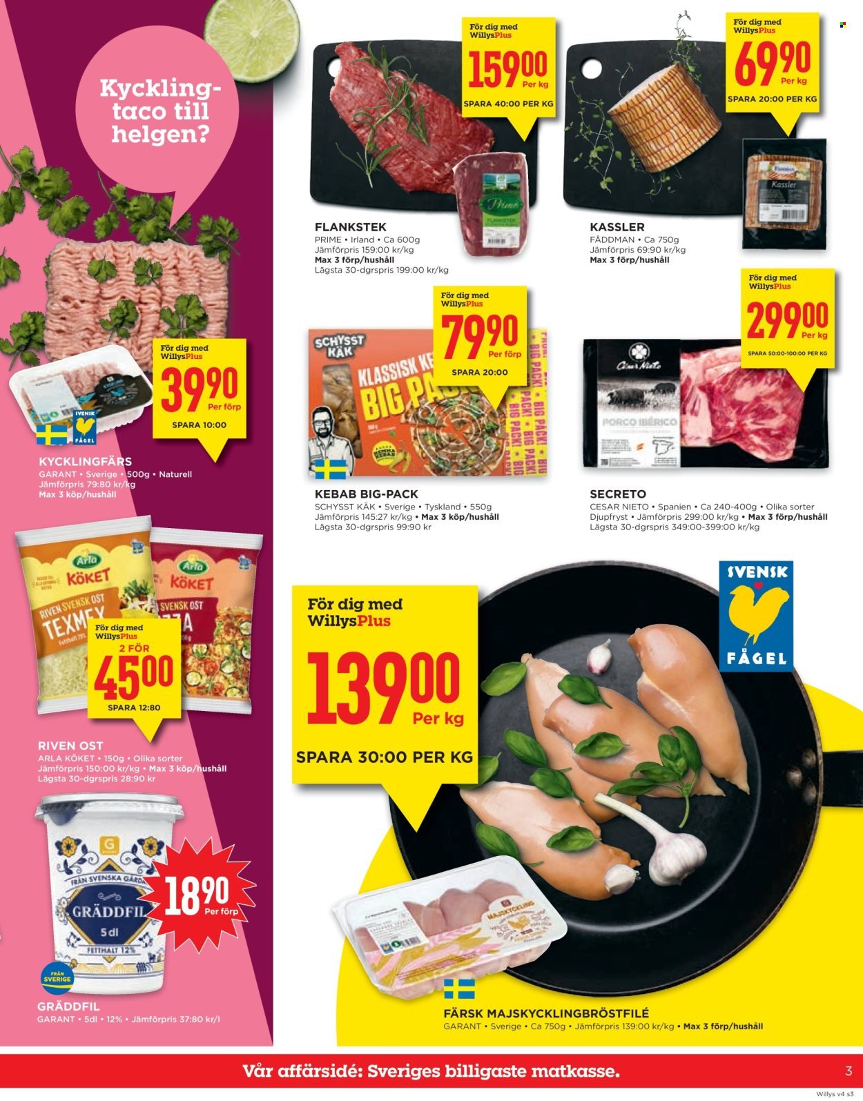 WILLYS reklamblad - T.o.m. måndag 19/01 2026