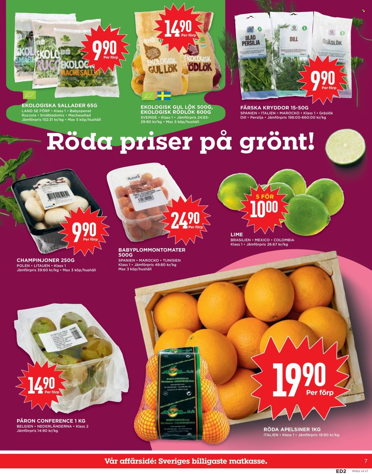 WILLYS reklamblad - T.o.m. måndag 19/01 2026