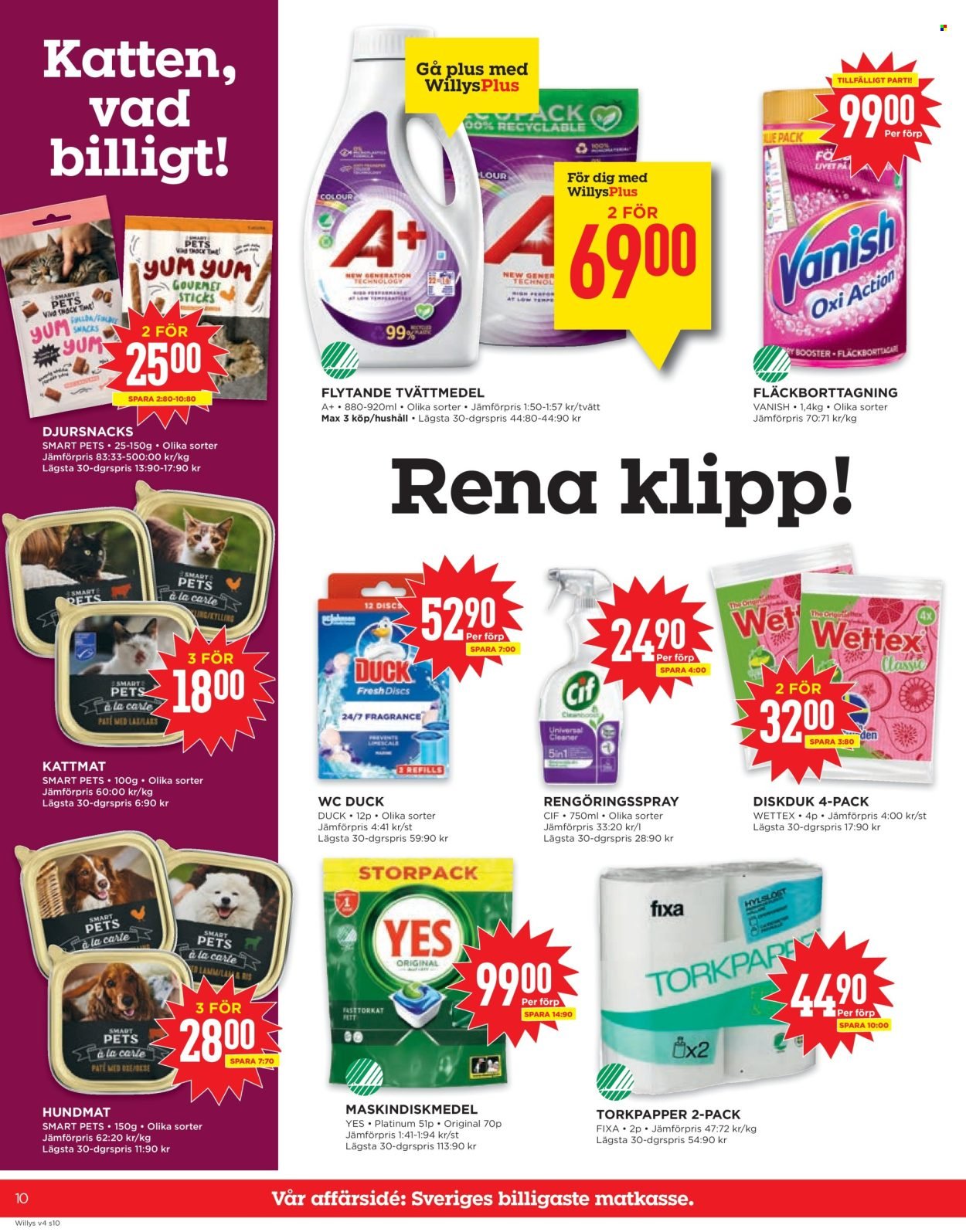 WILLYS reklamblad - T.o.m. måndag 19/01 2026