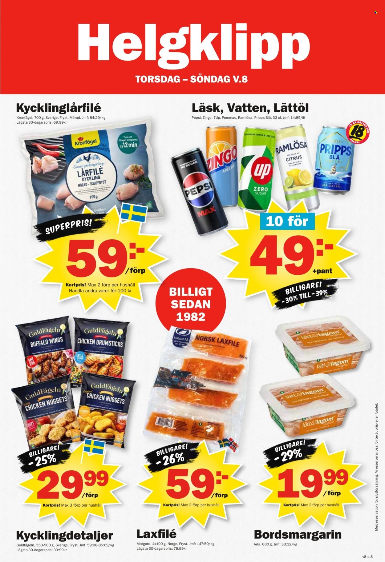 PEKÅS reklamblad - T.o.m. måndag 16/02 2026