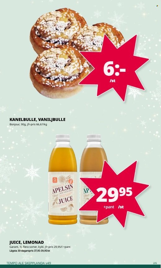 TEMPO reklamblad - T.o.m. måndag 01/12 2025