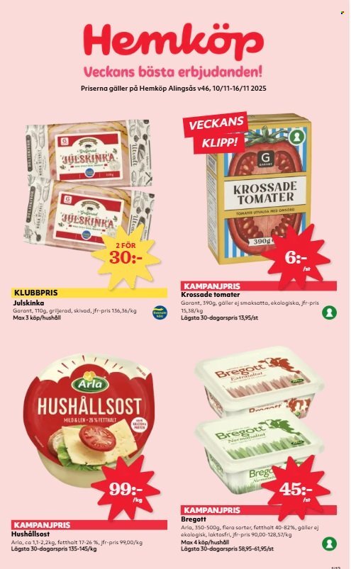 HEMKÖP reklamblad - T.o.m. måndag 10/11 2025