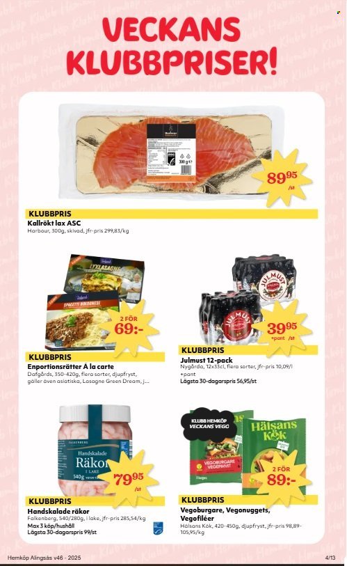 HEMKÖP reklamblad - T.o.m. måndag 10/11 2025