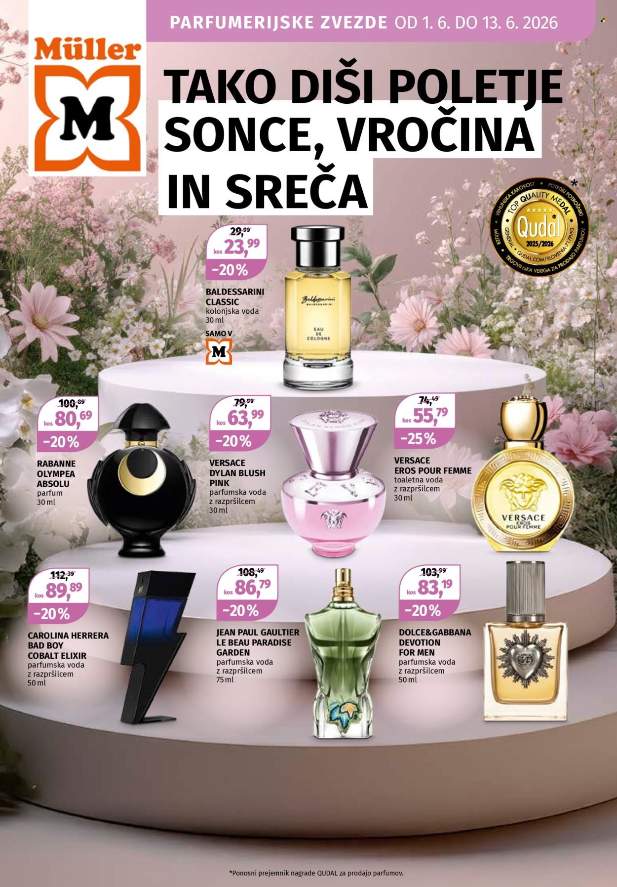 MÜLLER katalog - Diši po poletju
