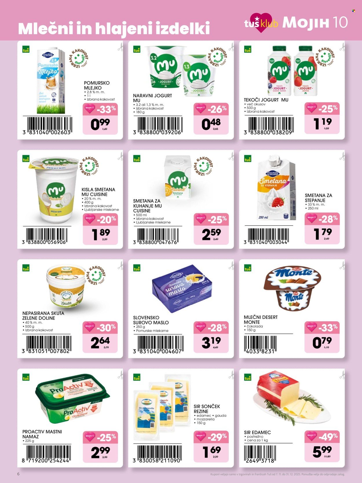 TUŠ katalog - MOJIH 10 (2025-11-07 - 2025-12-31)