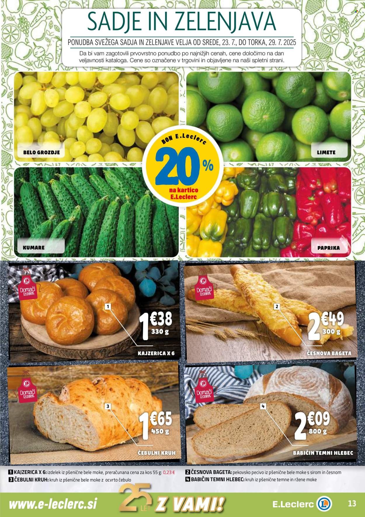 E.LECLERC katalog - Spletni katalog (2025-07-23 - 2025-08-02)