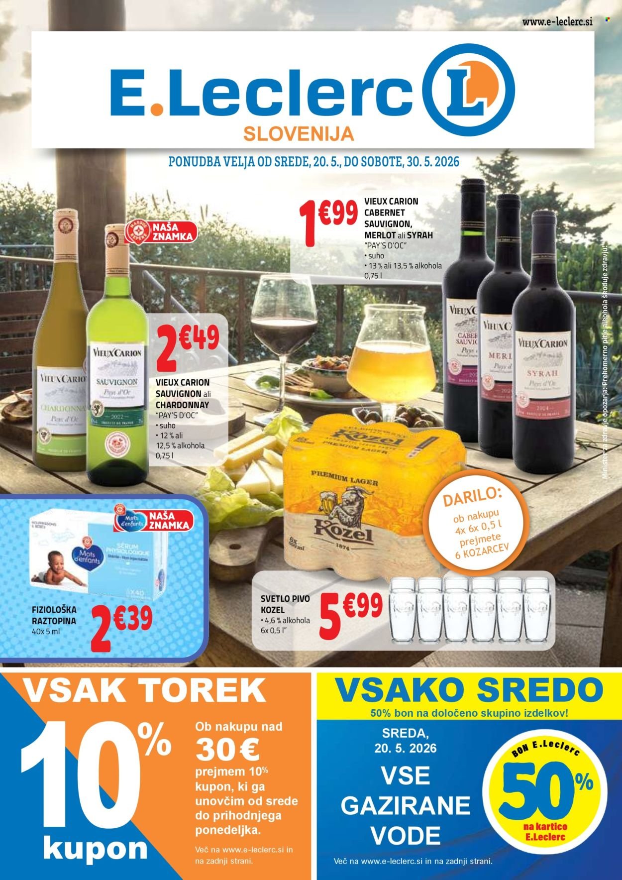 E.LECLERC katalog - Od srede, 20. 5. 2026 (2026-05-20 - 2026-05-30)