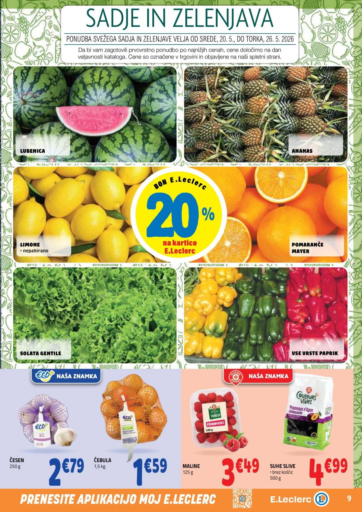 E.LECLERC katalog - Od srede, 20. 5. 2026 (2026-05-20 - 2026-05-30)