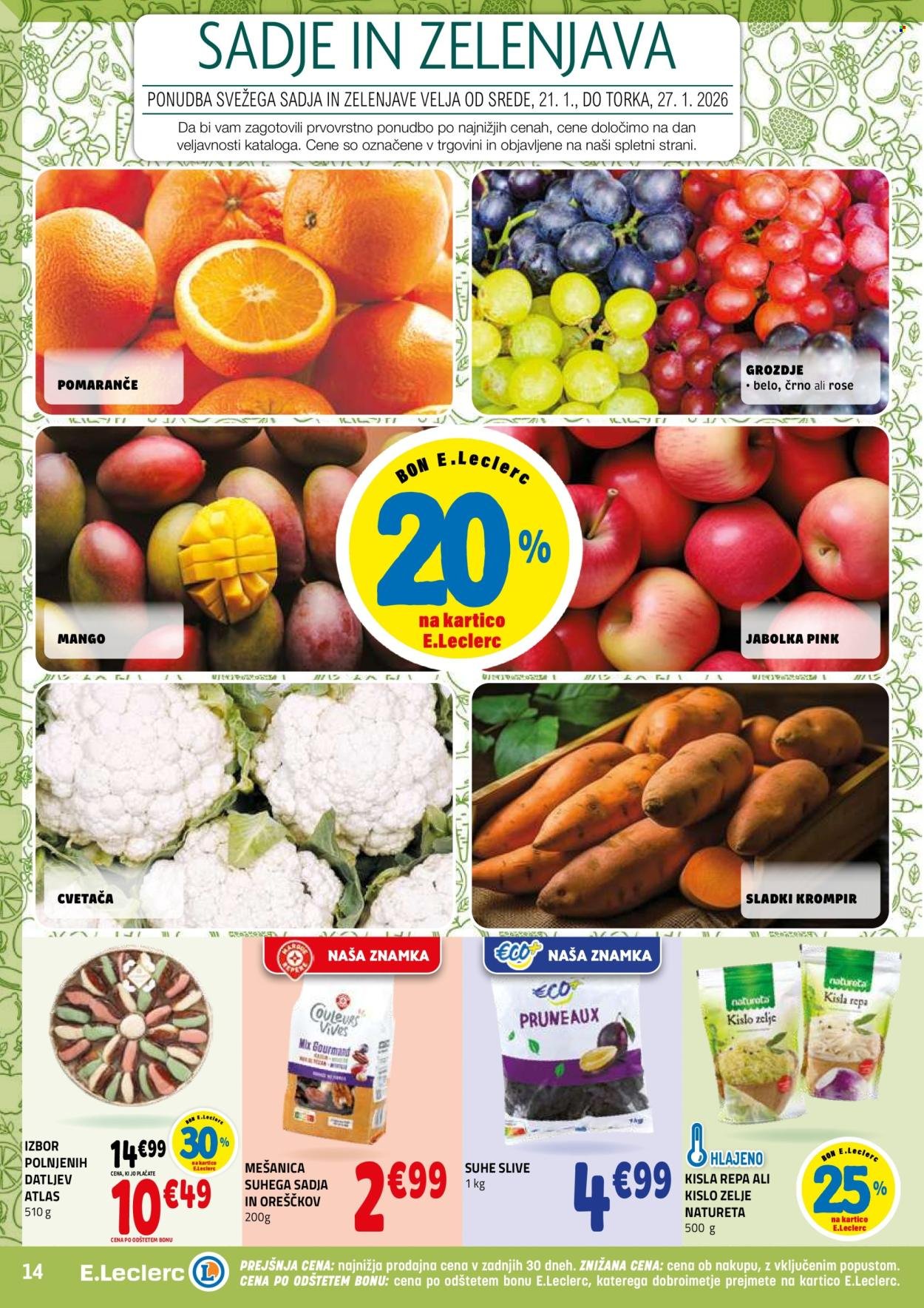 E.LECLERC katalog - Od srede, 21. 1. 2026 (2026-01-21 - 2026-01-31)