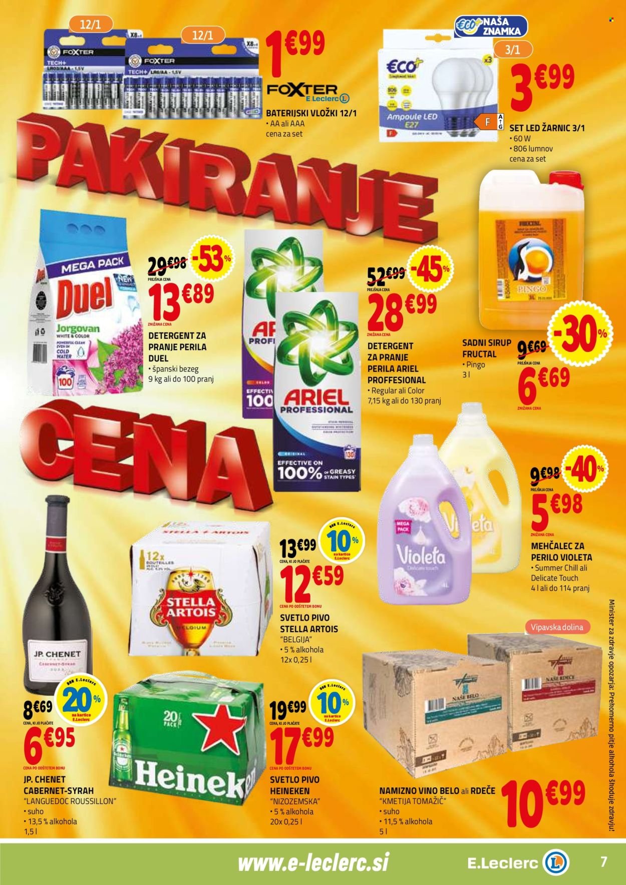E.LECLERC katalog - Od srede, 21. 1. 2026 (2026-01-21 - 2026-01-31)