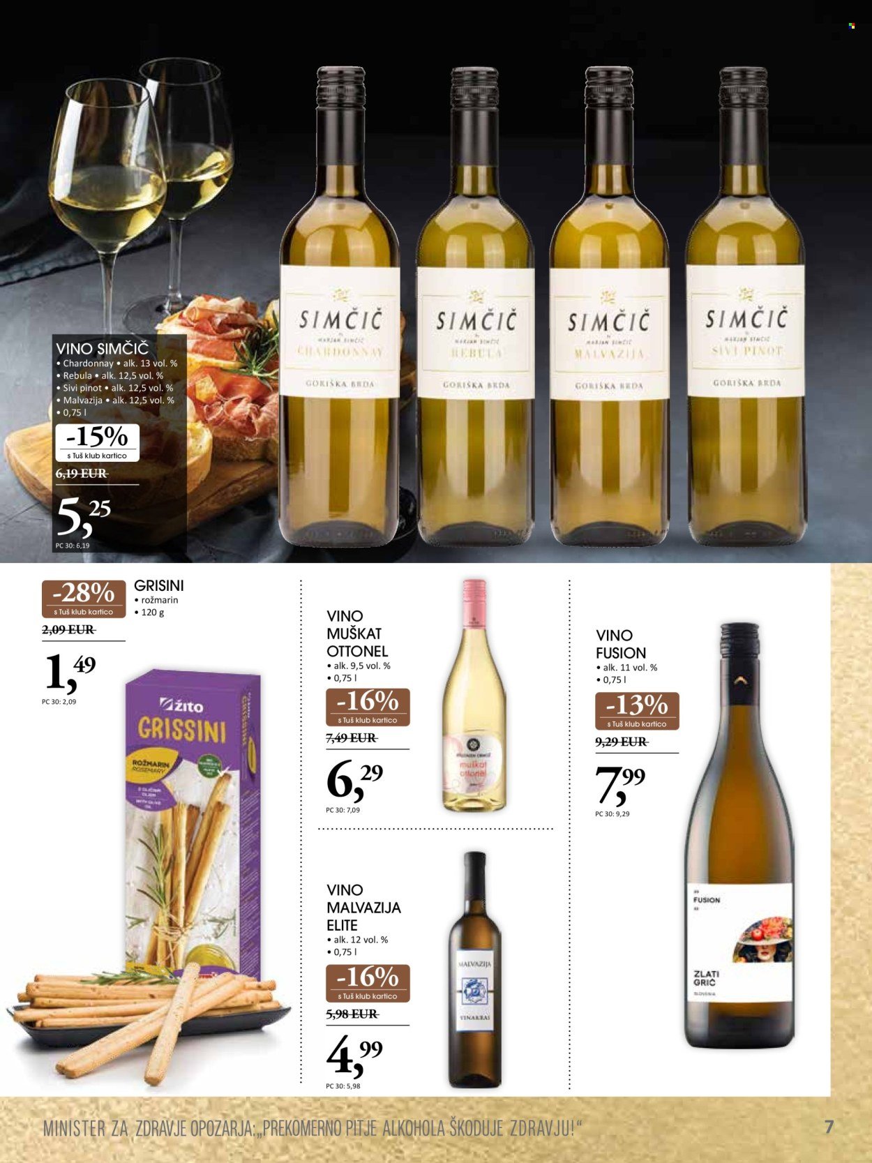 TUŠ katalog - VINO IN KULINARIKA (2025-11-19 - 2026-01-05)