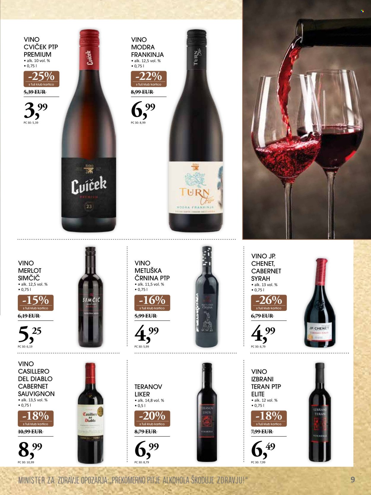 TUŠ katalog - VINO IN KULINARIKA (2025-11-19 - 2026-01-05)