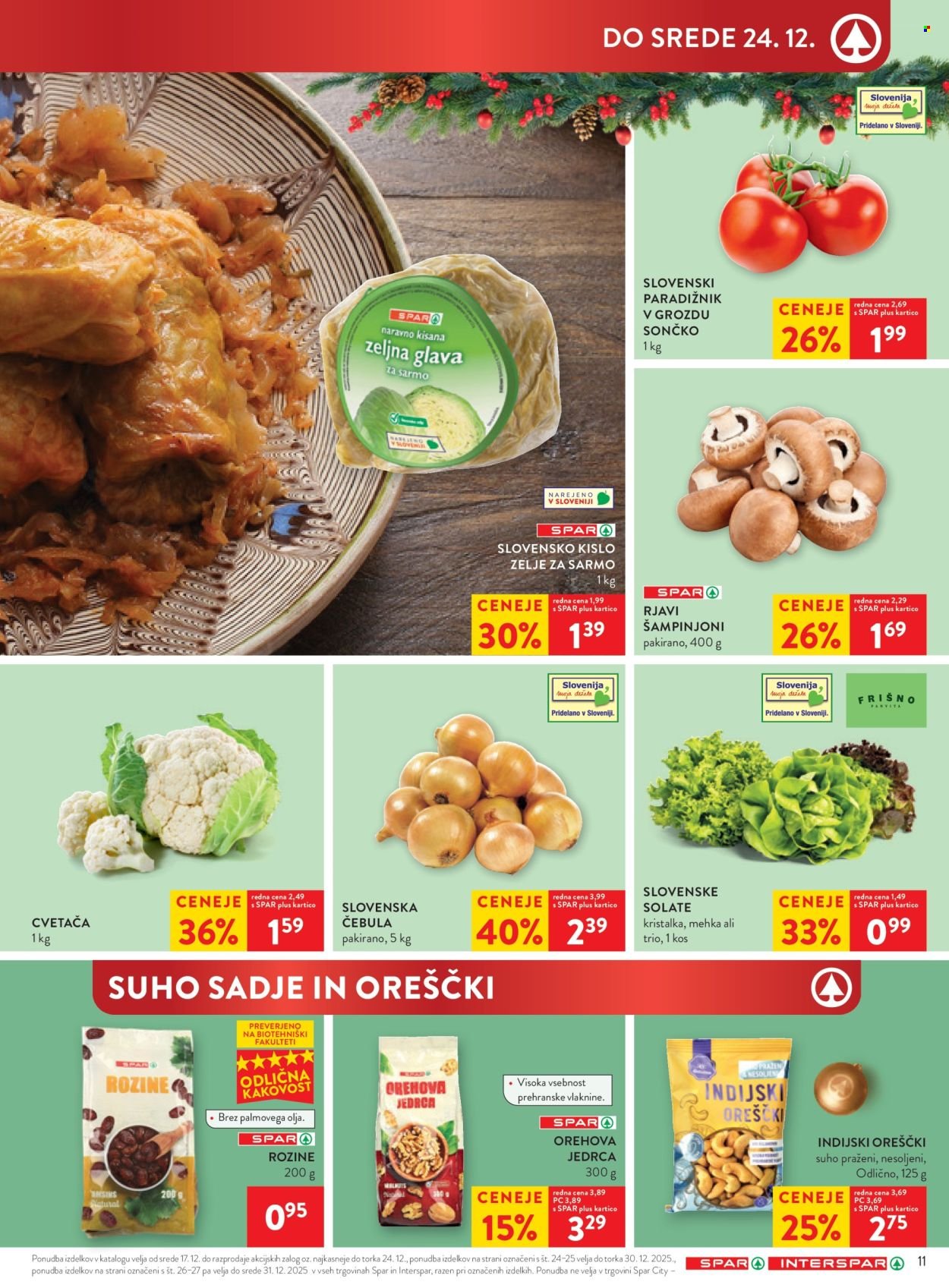 SPAR katalog - Od srede, 17. 12. 2025 (2025-12-17 - 2025-12-31)