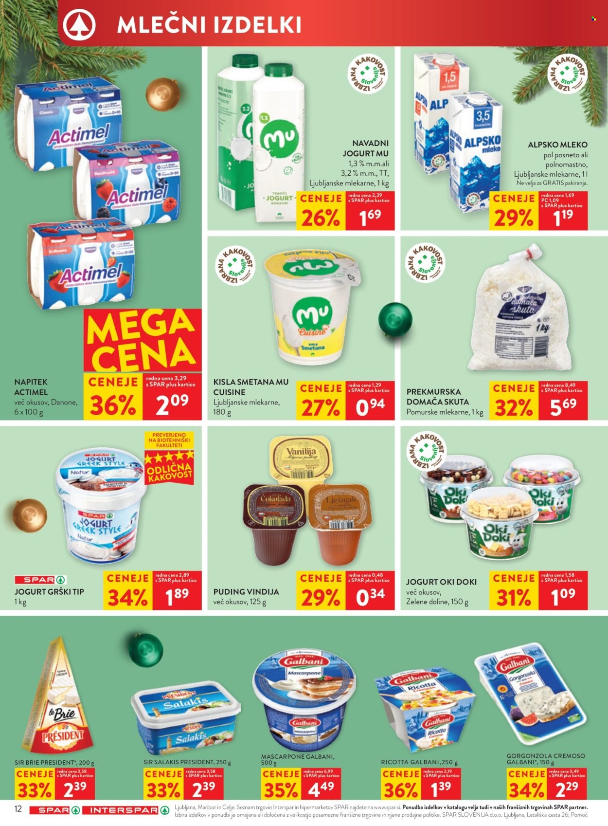 SPAR katalog - Od srede, 17. 12. 2025 (2025-12-17 - 2025-12-31)