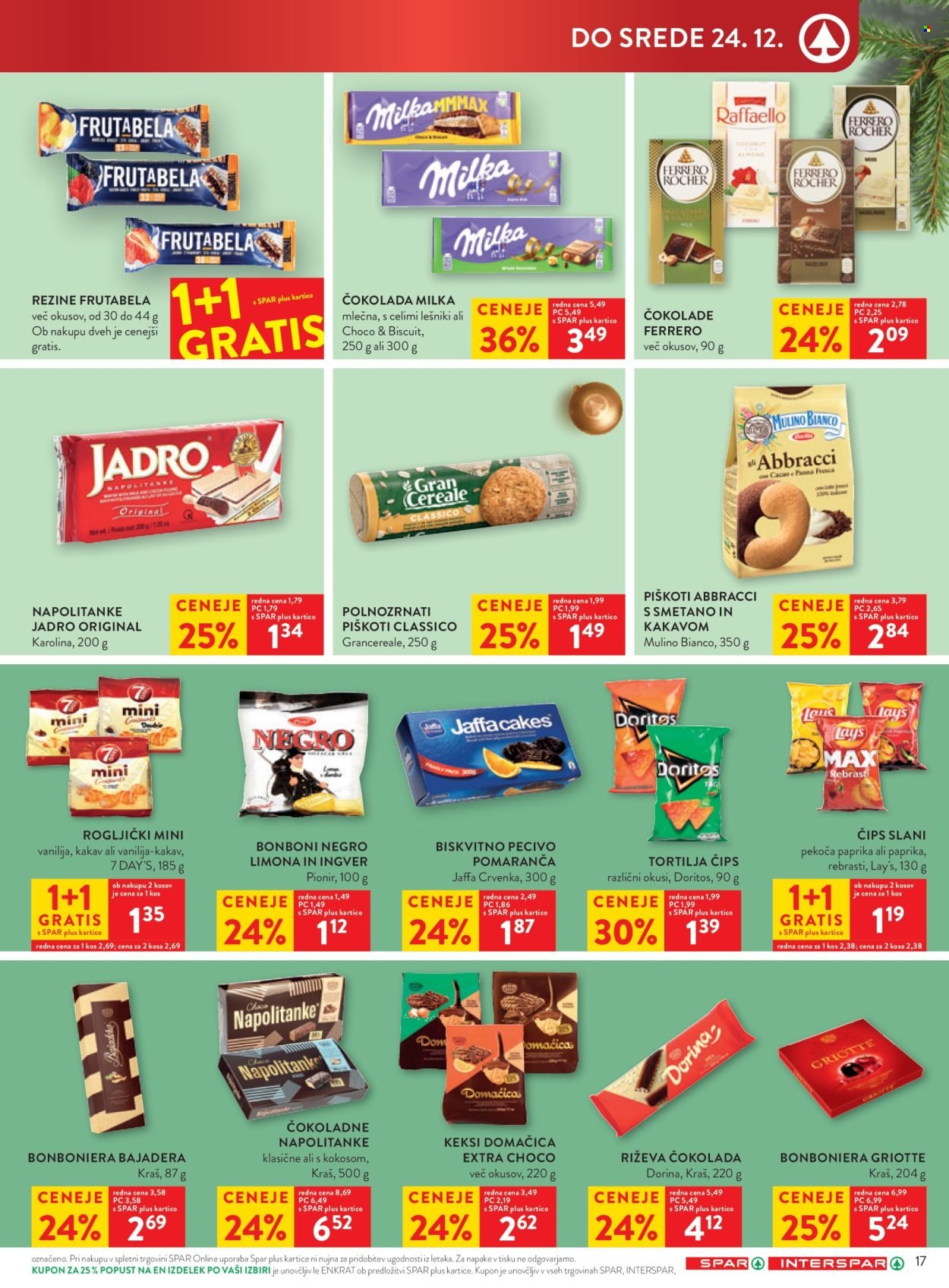 SPAR katalog - Od srede, 17. 12. 2025 (2025-12-17 - 2025-12-31)
