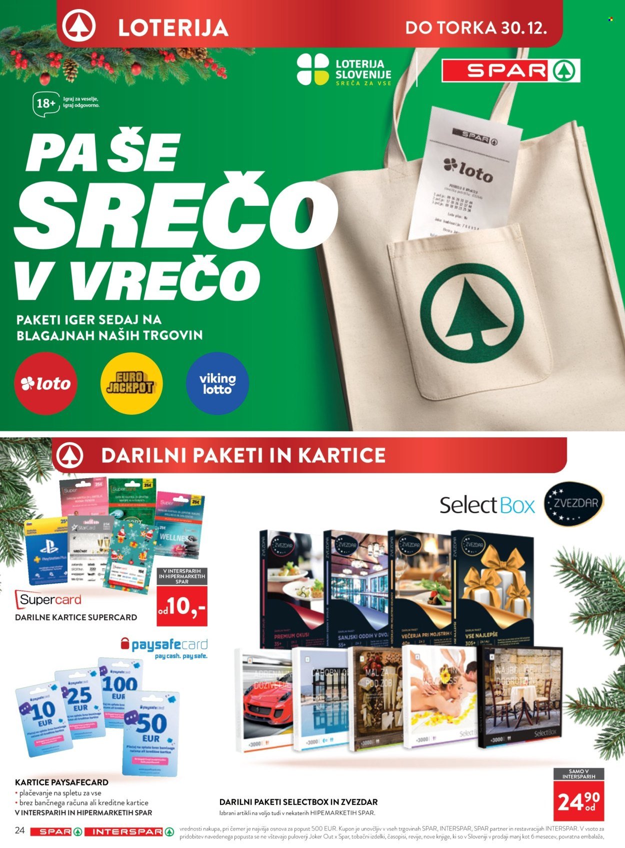 SPAR katalog - Od srede, 17. 12. 2025 (2025-12-17 - 2025-12-31)