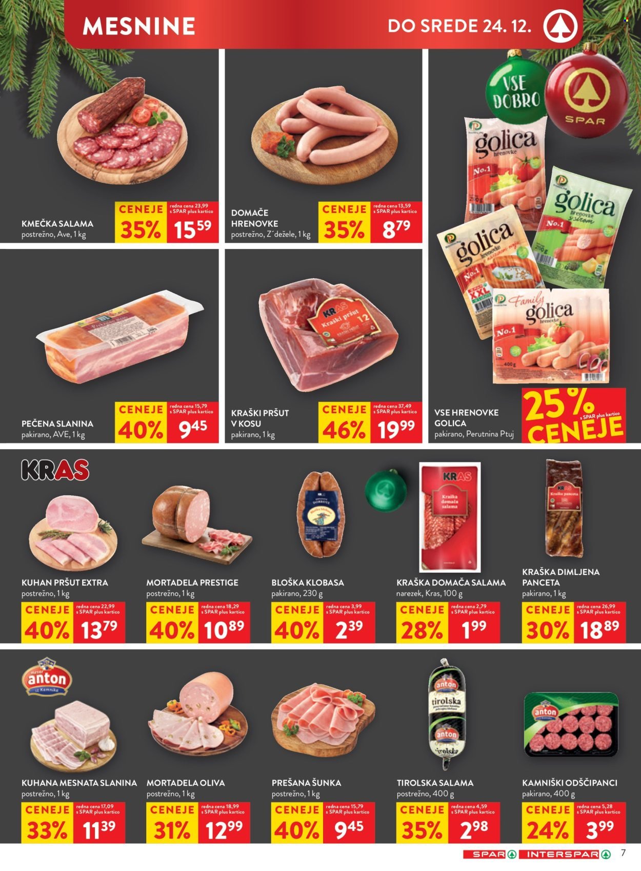SPAR katalog - Od srede, 17. 12. 2025 (2025-12-17 - 2025-12-31)