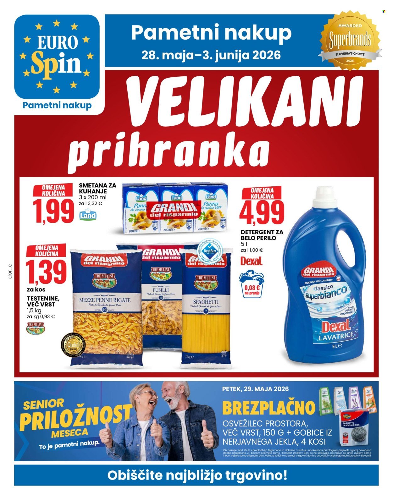 EUROSPIN katalog - Velikani prihranka (2026-05-28 - 2026-06-03)