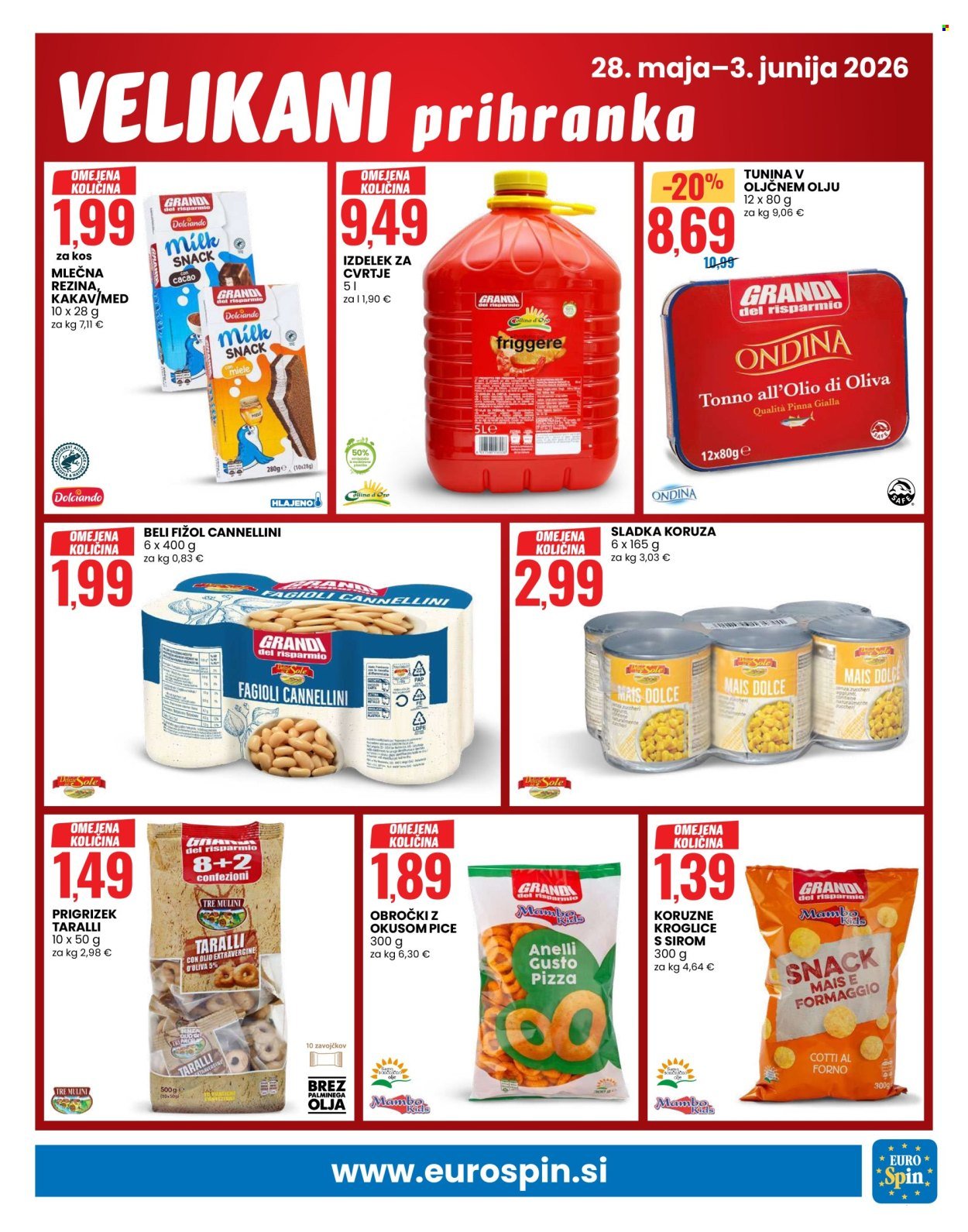 EUROSPIN katalog - Velikani prihranka (2026-05-28 - 2026-06-03)